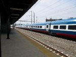 Avelia Liberty passing through North Philadelphia station